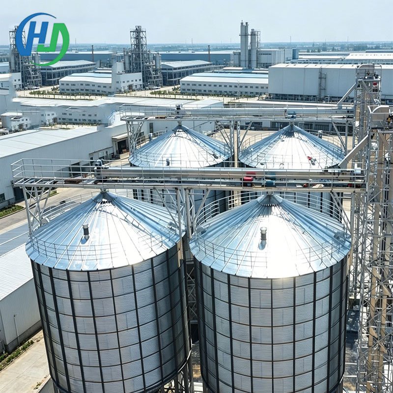 5000 Ton Mechanical Steel Silo